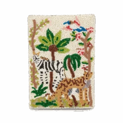 Beaded Passport Cover - Serengeti
