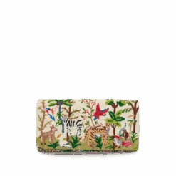 The Serengeti Beaded Clutch