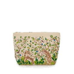 The Rainforest Beaded Cosmetic Bag