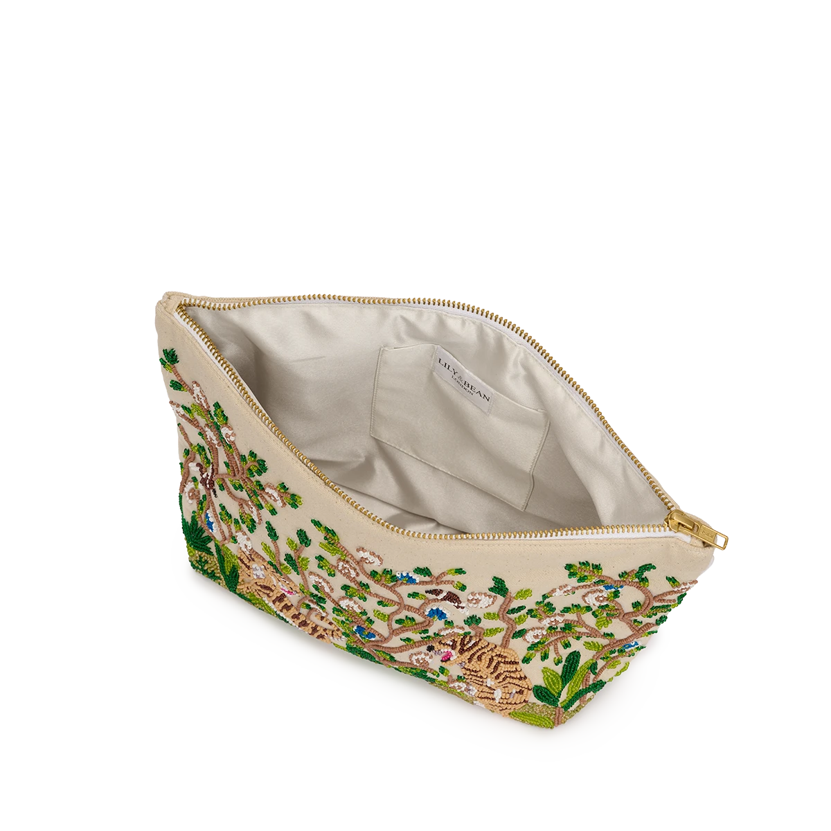 The Rainforest Beaded Cosmetic Bag 4 The Rainforest Beaded Cosmetic Bag - Image 2