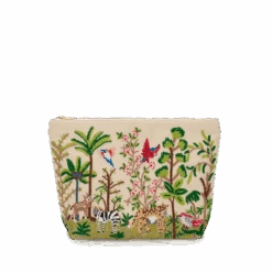 The Serengeti Beaded Cosmetic Bag