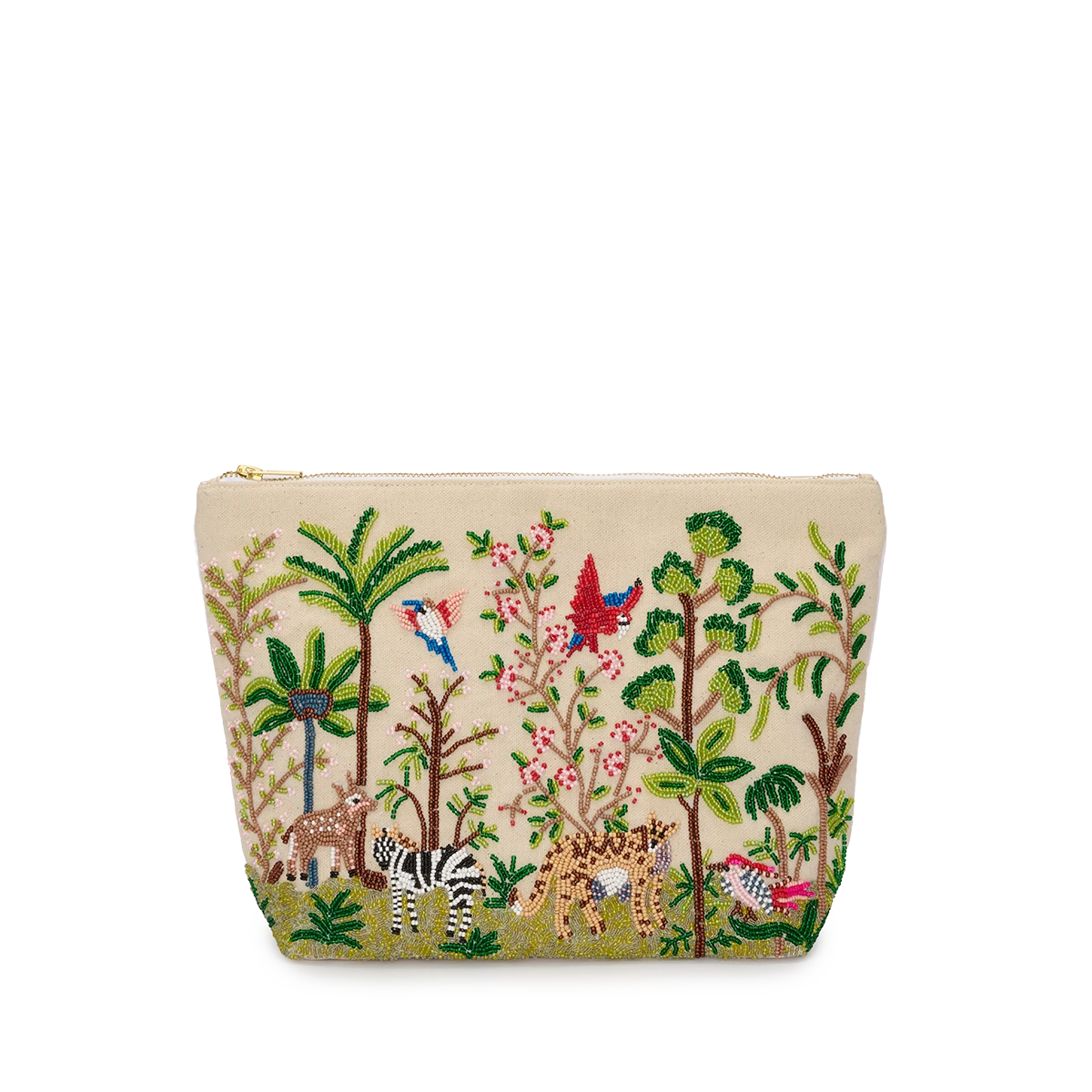 The Serengeti Beaded Cosmetic Bag 2 The Serengeti Beaded Cosmetic Bag