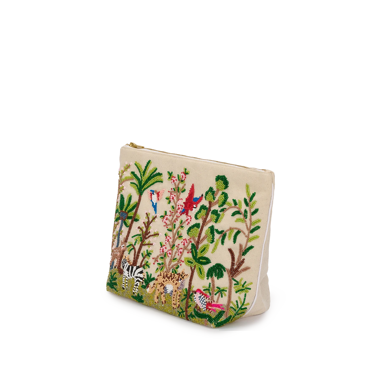 The Serengeti Beaded Cosmetic Bag 3 The Serengeti Beaded Cosmetic Bag - Image 2