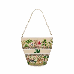 The Beaded Bucket Bag - Serengeti