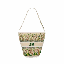The Beaded Bucket Bag - Rainforest