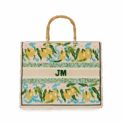 The Juliana Beaded Tote - Amalfi