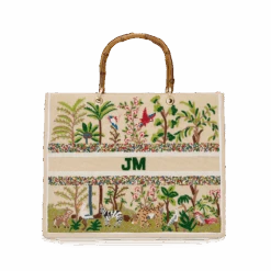 The Juliana Beaded Tote - Serengeti
