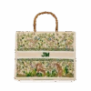 The Juliana Beaded Tote - Rainforest -Lily Bean Luggage Shop LB 1641