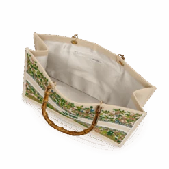 The Juliana Beaded Tote - Rainforest -Lily Bean Luggage Shop LB 1643