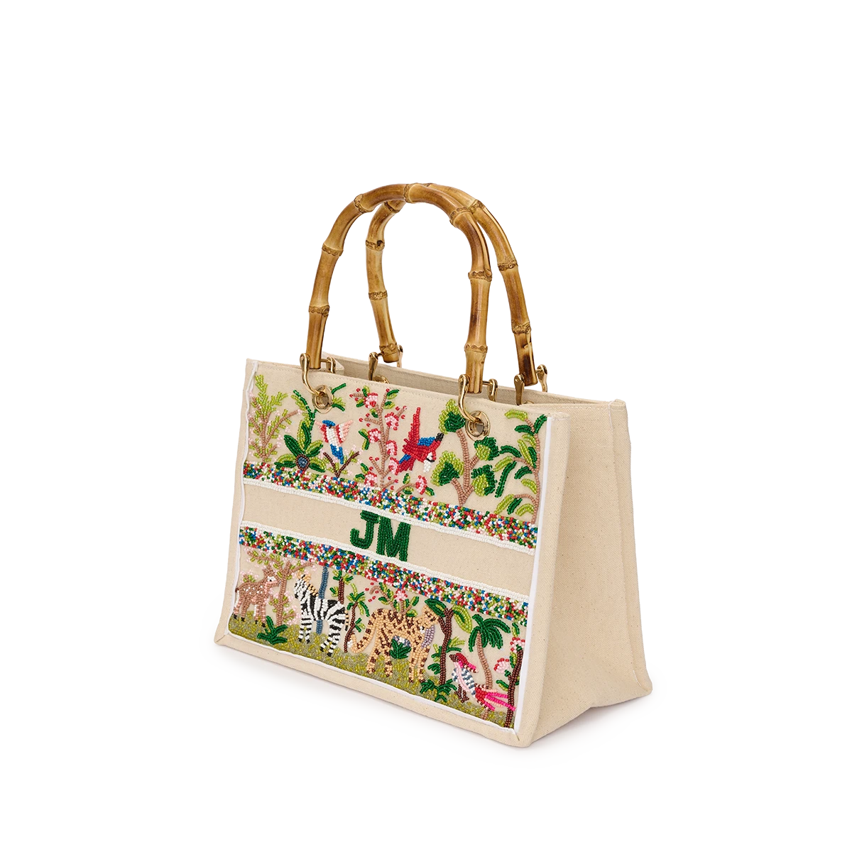 The Juliana Mini Beaded Tote - Serengeti 4 The Juliana Mini Beaded Tote - Serengeti - Image 2