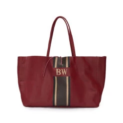 Egerton Shopper - Burgandy