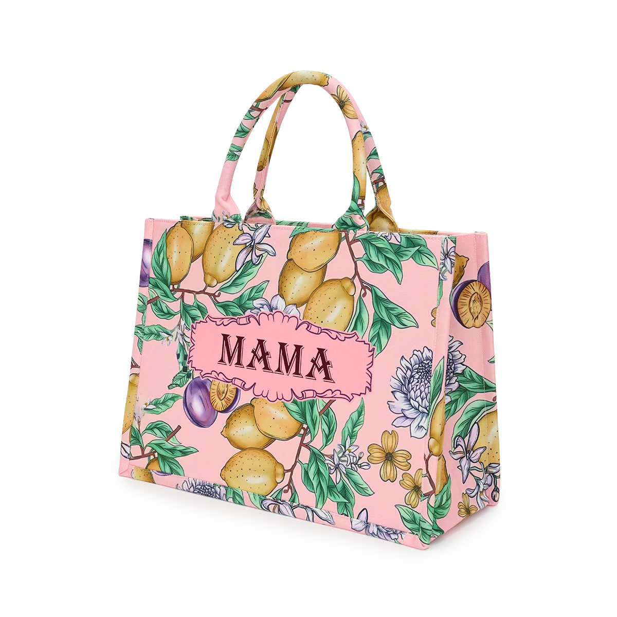 Vibrant Lemons Shopper Tote 4 Vibrant Lemons Shopper Tote - Image 2