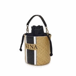 Drawstring Hand Painted Bucket Bag -Lily Bean Luggage Shop LB 1738
