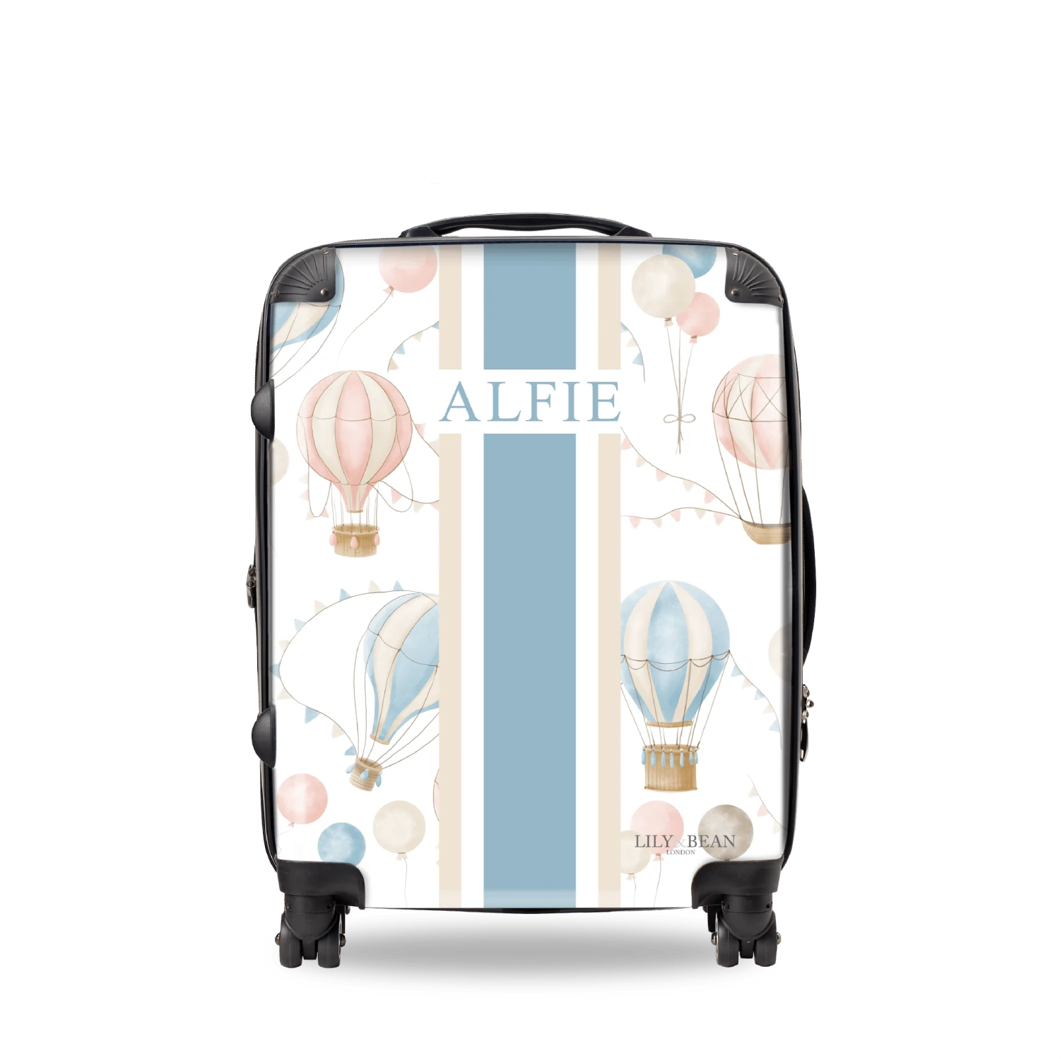 Balloon Hardshell Luggage - Blue 3 Balloon Hardshell Luggage - Blue