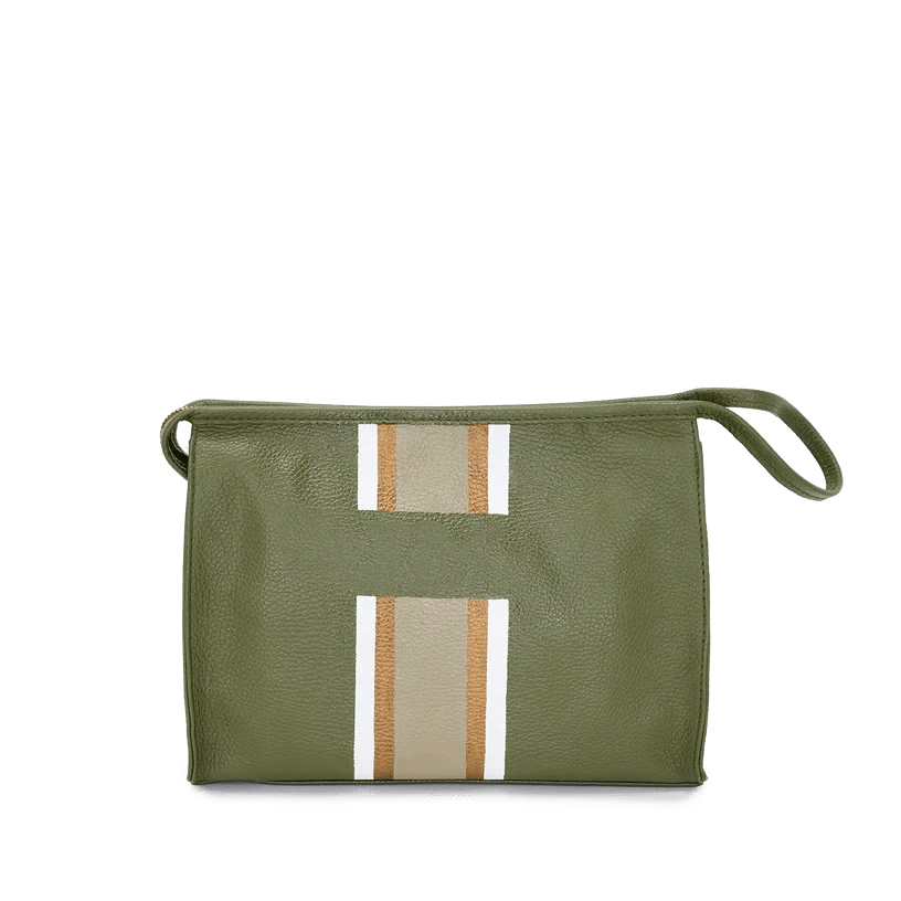 Egerton Cosmetic Bag - Army Green 3 Egerton Cosmetic Bag - Army Green