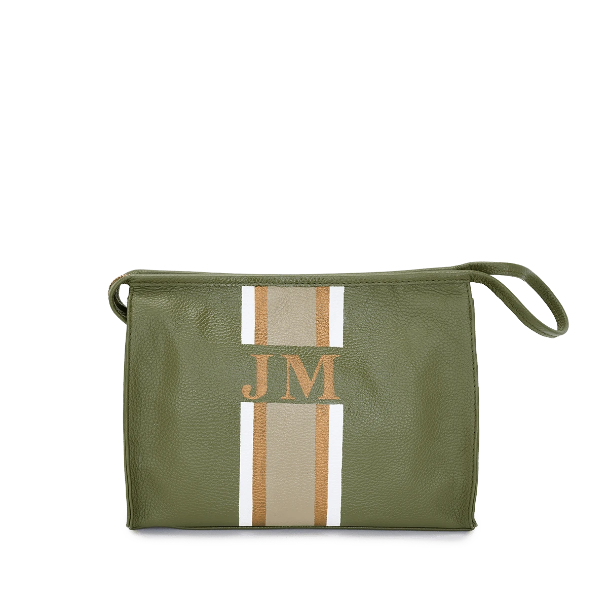 Egerton Cosmetic Bag - Army Green 4 Egerton Cosmetic Bag - Army Green - Image 2