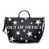 Egerton Weekend Bag - White Stars (Out Of Office) 2 Egerton Weekend Bag - White Stars (Out Of Office) -Lily Bean Luggage Shop egerton weekend bag white stars out of office 940226