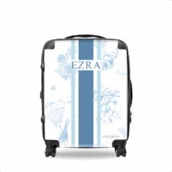 Elephant Hardshell Luggage - Blue