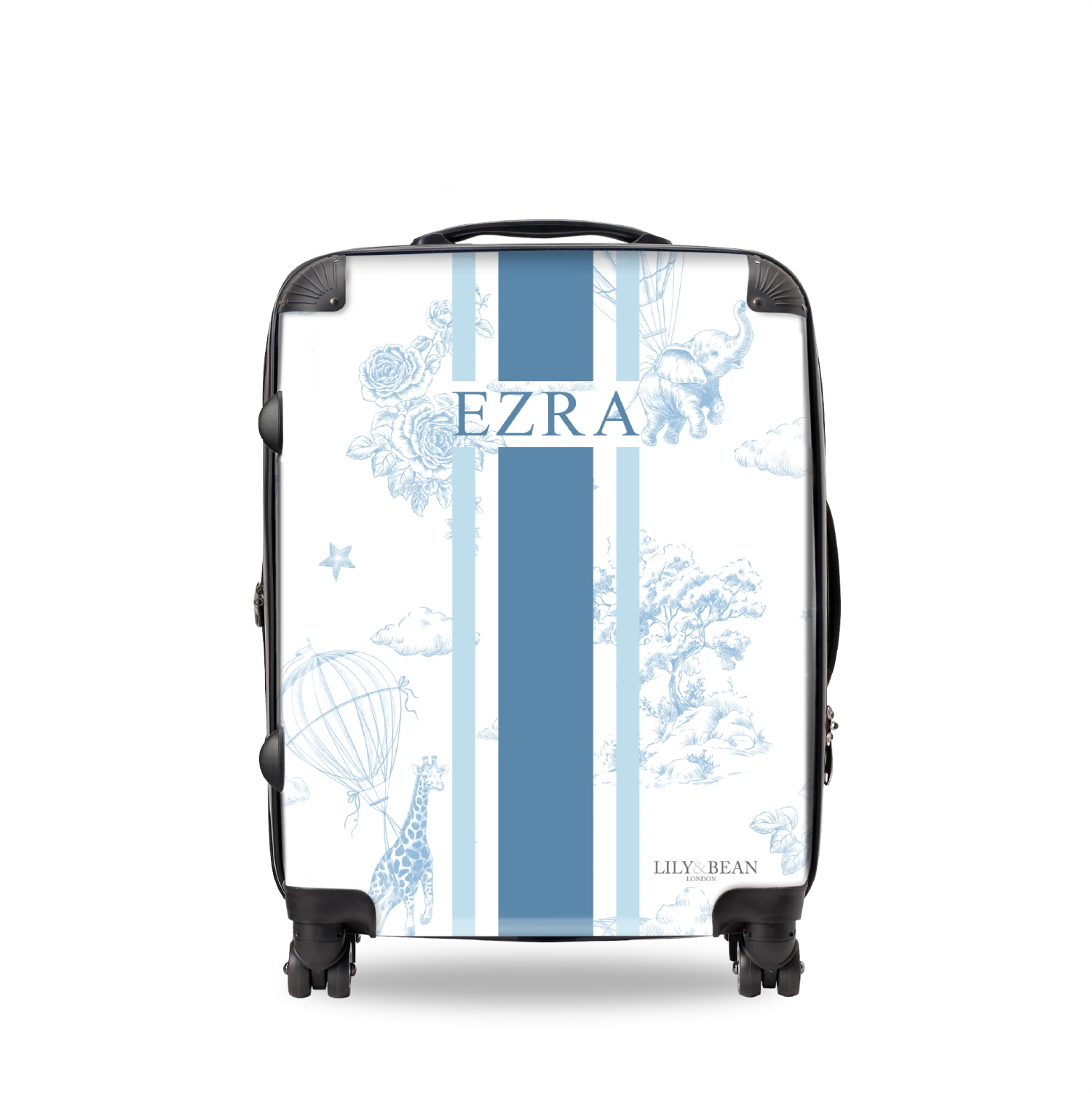 Elephant Hardshell Luggage - Blue 3 Elephant Hardshell Luggage - Blue
