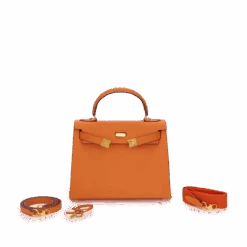 The Evie - Orange 7 The Evie - Orange -Lily Bean Luggage Shop evie supersize orange 747204