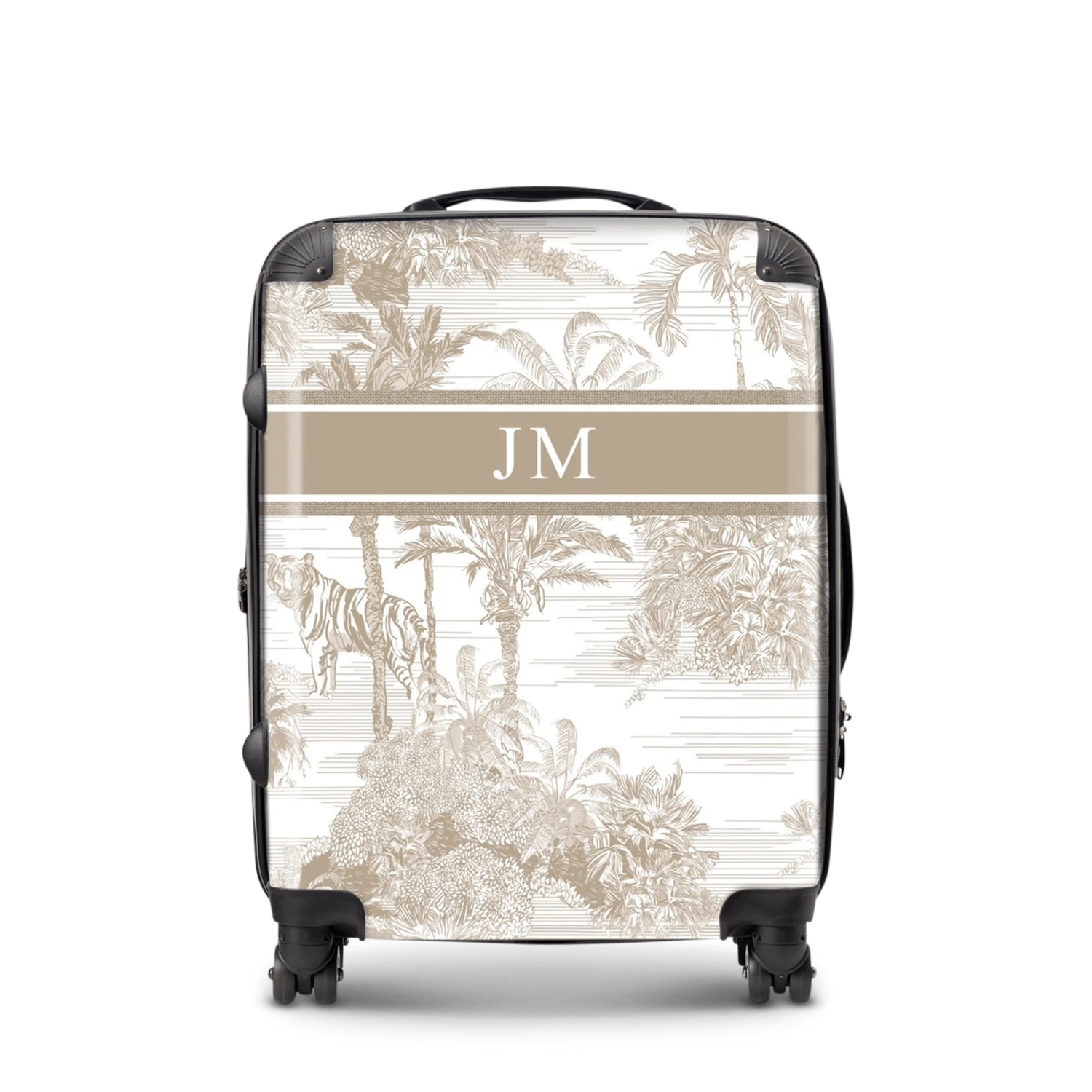 Isabella Hardshell Luggage- Beige 4 Isabella Hardshell Luggage- Beige - Image 2