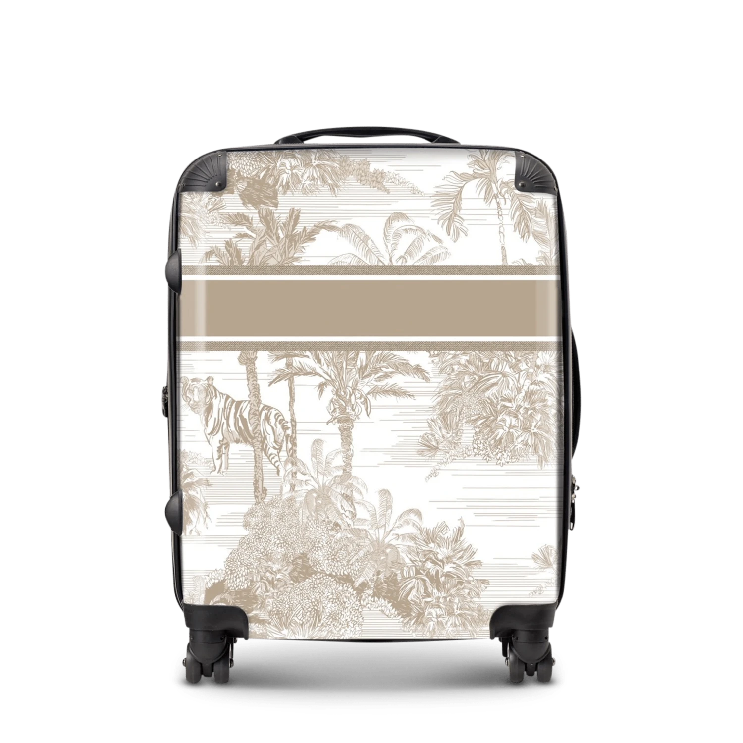 Isabella Hardshell Luggage- Beige 3 Isabella Hardshell Luggage- Beige