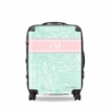 Isabella Hardshell Luggage- Pastel & Mint -Lily Bean Luggage Shop isabella hardshell suitcase pastel mint 173041