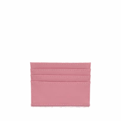 Leather Card Holder - Pale Pink