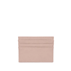 Leather Card Holder - Pinky Nude