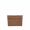 Leather Card Holder - Tan