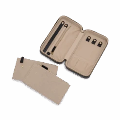 Leather Jewellery Box - Black 7 Leather Jewellery Box - Black -Lily Bean Luggage Shop leather jewellery box black 571953