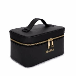 Leather Vanity Case - MAMA -Lily Bean Luggage Shop leather vanity case mama 984689