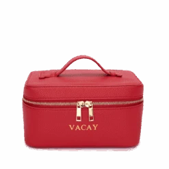 Leather Vanity Case - VACAY
