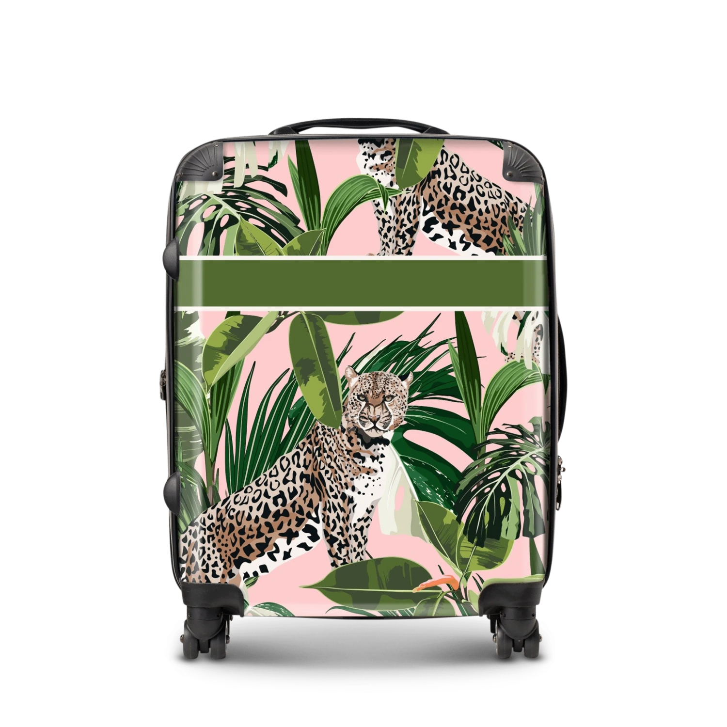 Leopard Jungle Hardshell Luggage 3 Leopard Jungle Hardshell Luggage