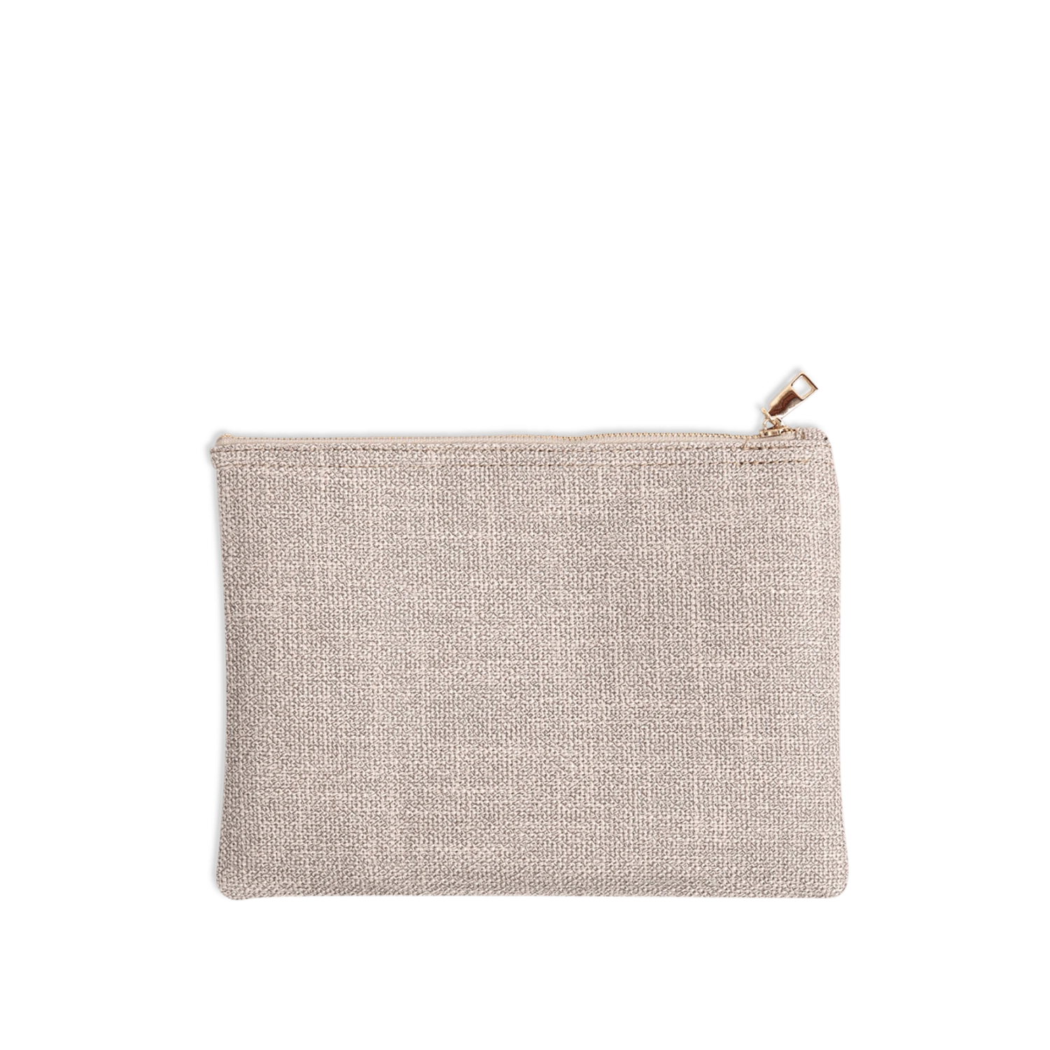 Lily Canvas Make-up Bag - Soft Fawn 3 Lily Canvas Make-up Bag - Soft Fawn