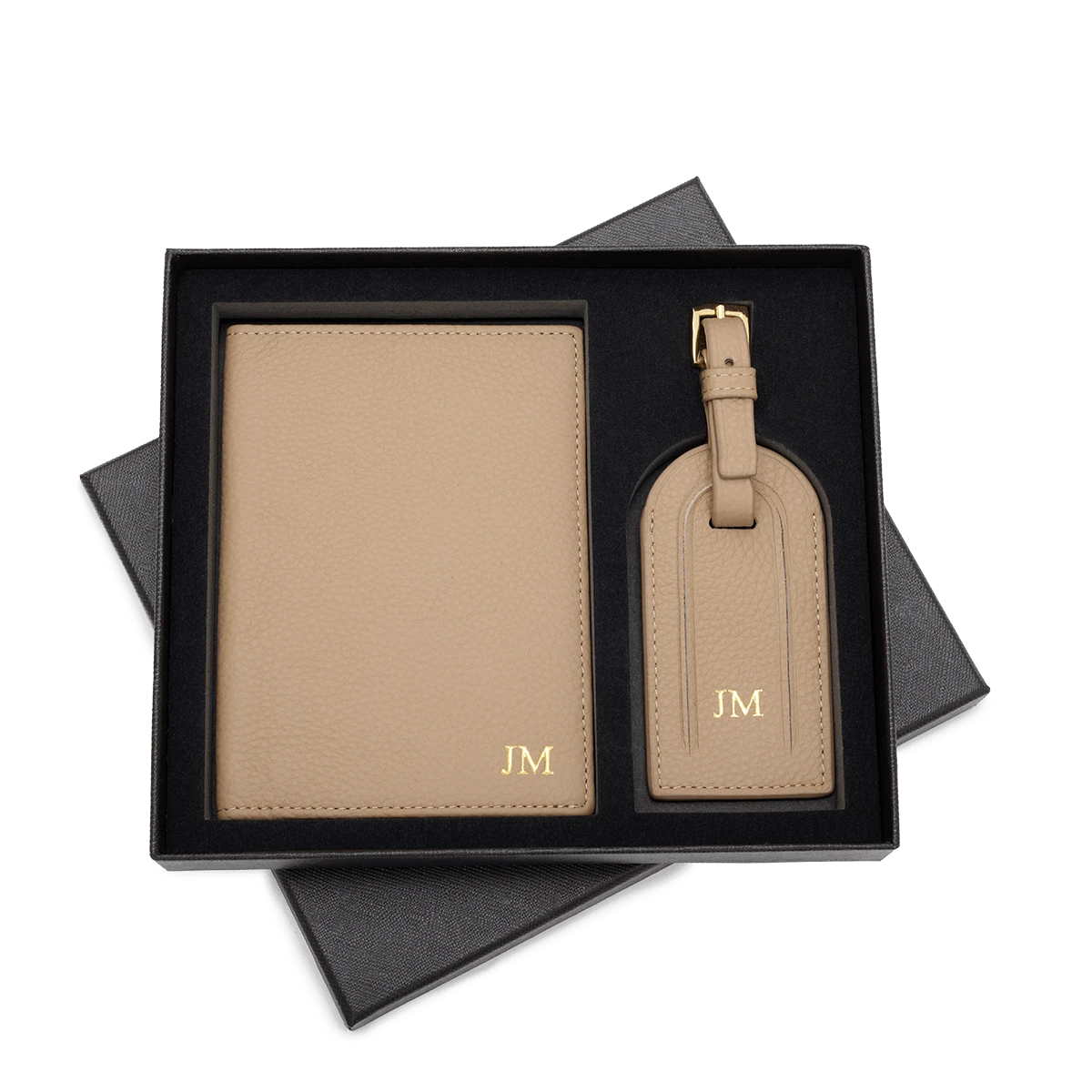 Luggage Tag Set - Pale Khaki 4 Luggage Tag Set - Pale Khaki - Image 2