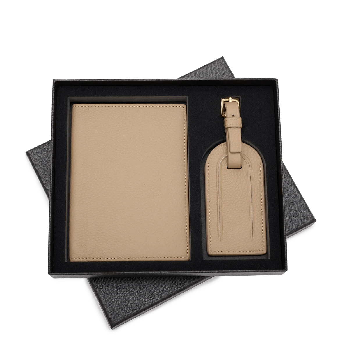 Luggage Tag Set - Pale Khaki 3 Luggage Tag Set - Pale Khaki