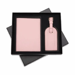 Luggage Tag Set - Pale Pink