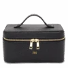 Leather Vanity Case - Black -Lily Bean Luggage Shop preorder lb leather travel vanity case black 645066