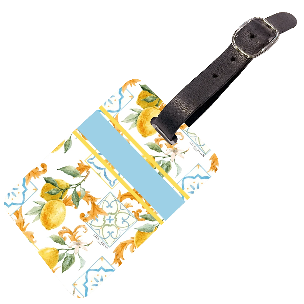 Printed Luggage Tag - Positano 3 Printed Luggage Tag - Positano