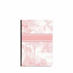 Printed Passport Cover - Indian Pink
