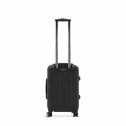 Quilted Effect Hardshell Luggage - Black -Lily Bean Luggage Shop quilted effect hardshell suitcase black 481582