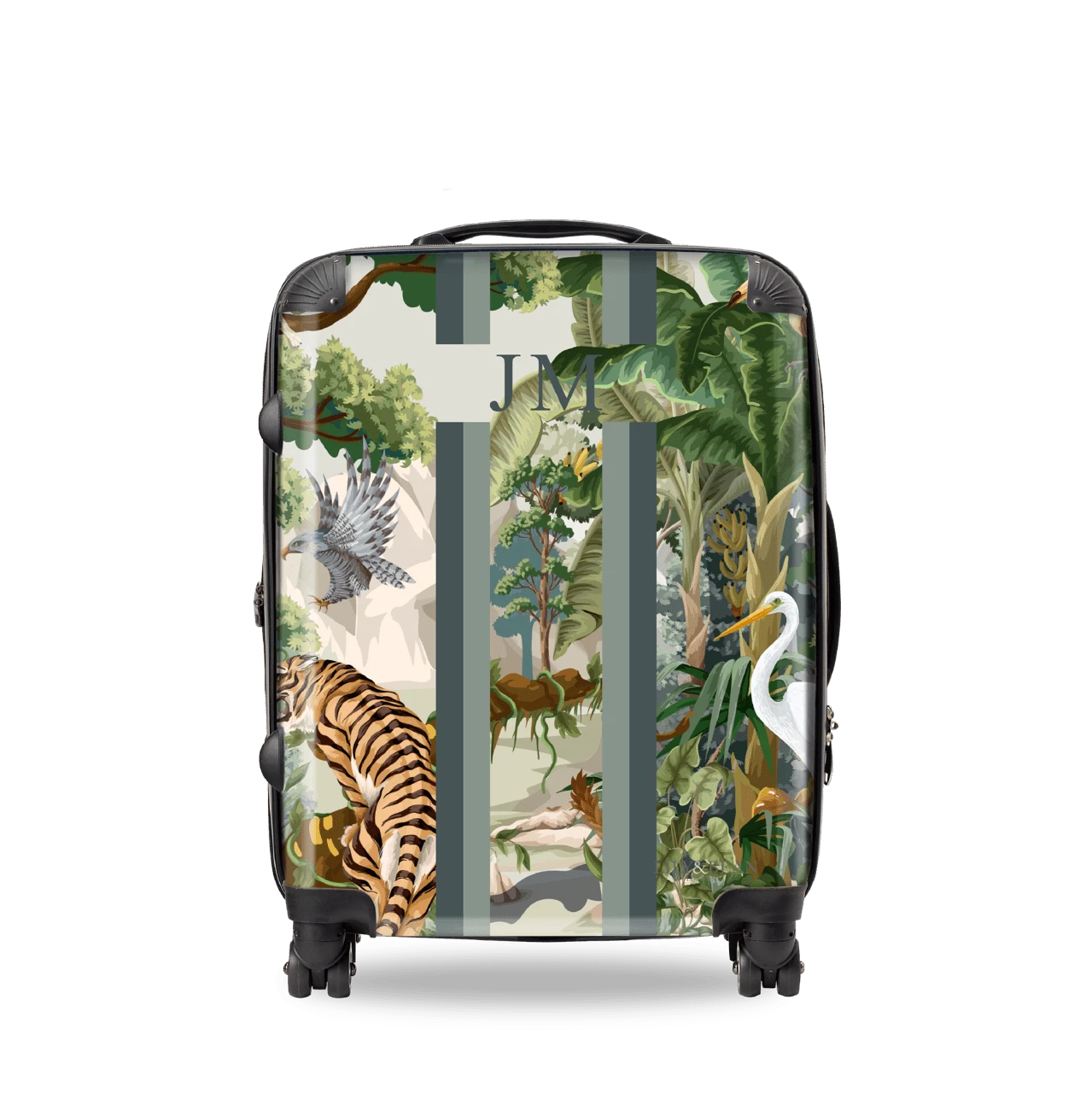 Rainforest Print Hardshell Luggage 3 Rainforest Print Hardshell Luggage