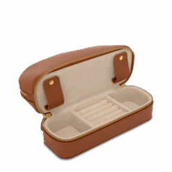 Shell Vanity Case - Tan -Lily Bean Luggage Shop shell vanity case tan 169535