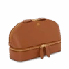 Shell Vanity Case - Tan -Lily Bean Luggage Shop shell vanity case tan 311043