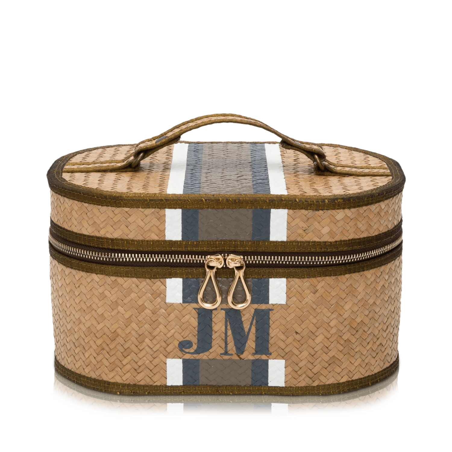 Straw Vanity Case - Beige 4 Straw Vanity Case - Beige - Image 2