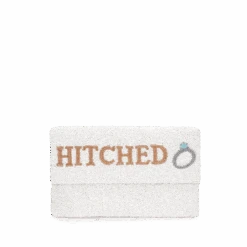 The Bridal Hitched Beaded Clutch