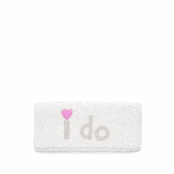The Bridal I Do Beaded Clutch