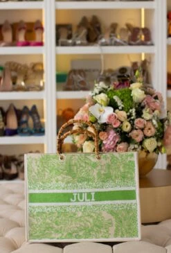 The Juliana Beaded Tote - Lime Jungle -Lily Bean Luggage Shop the juliana beaded tote lime jungle 519046