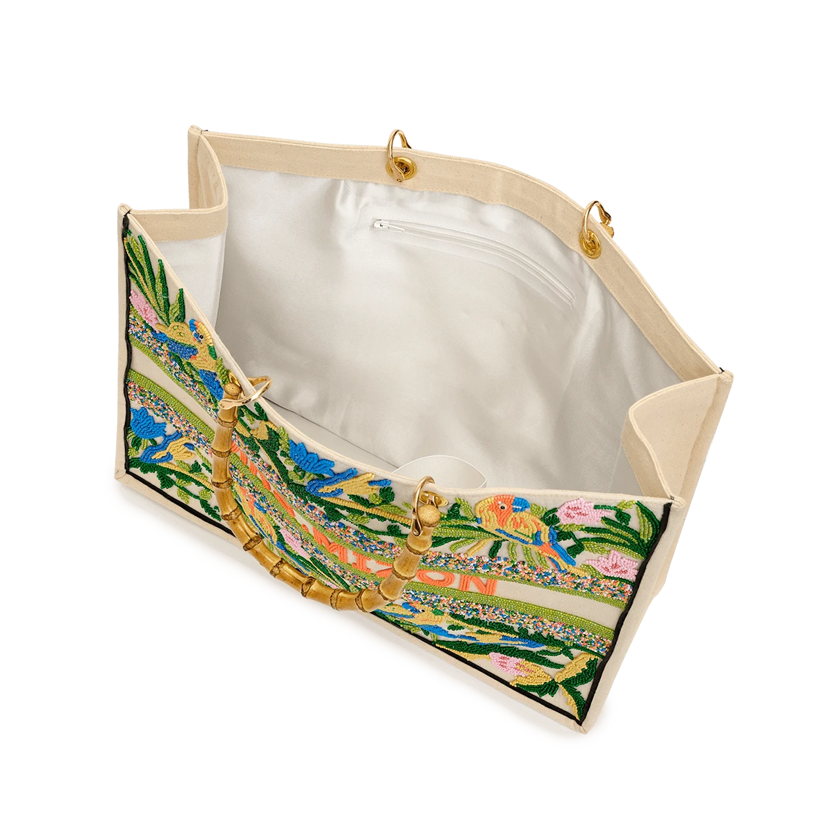 The Juliana Beaded Tote - Lovebirds 5 The Juliana Beaded Tote - Lovebirds - Image 3